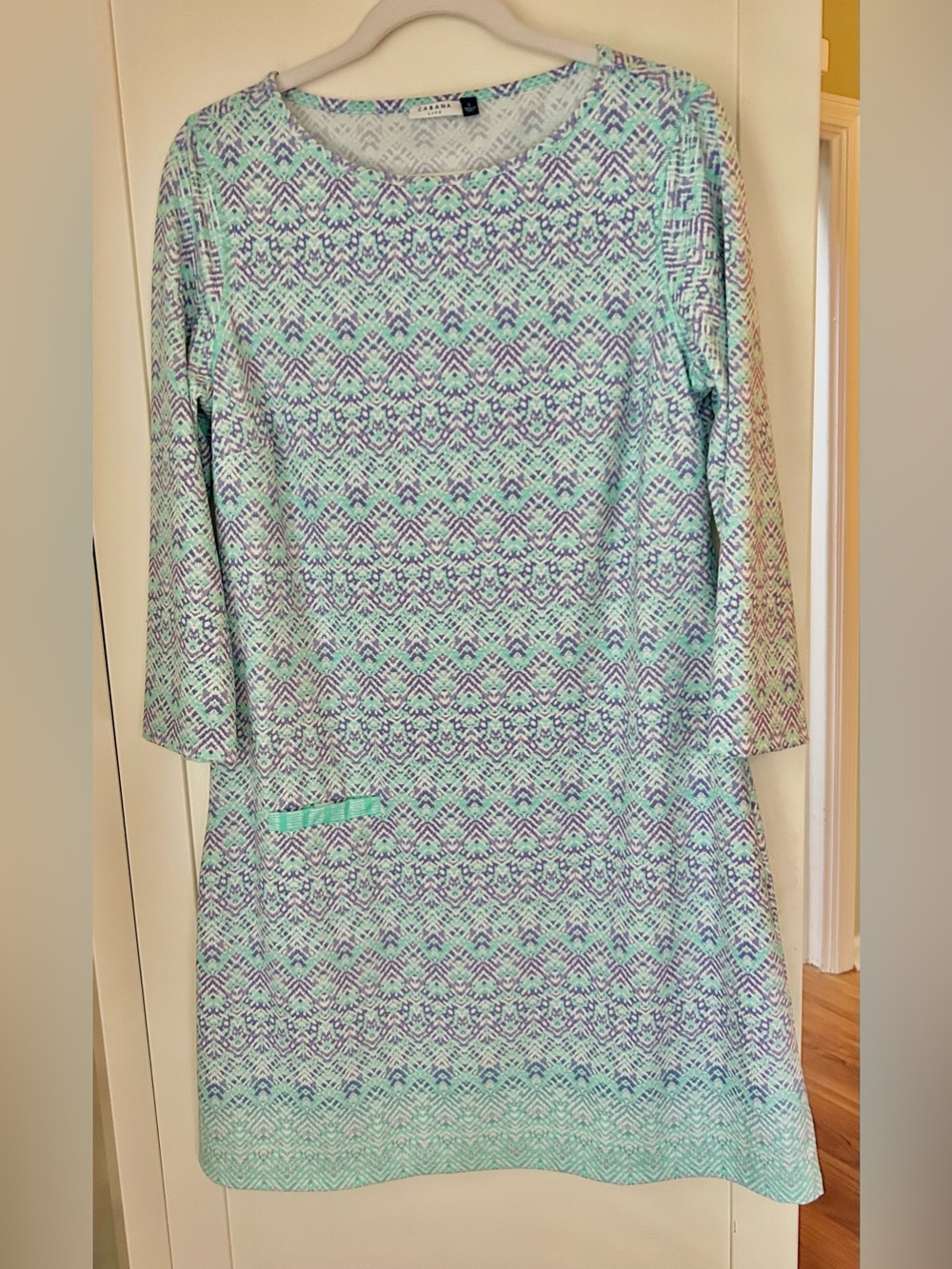 Cabana Life UPF 50+ Naples print Shift dress